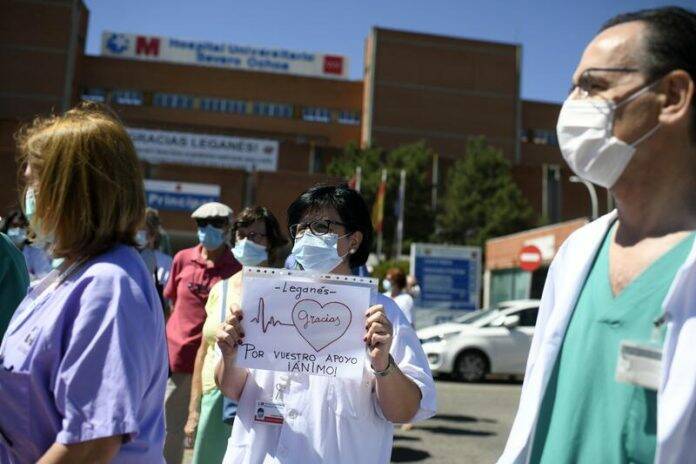 Bajan pacientes COVID-19 Hospital Severo Ochoa Leganés