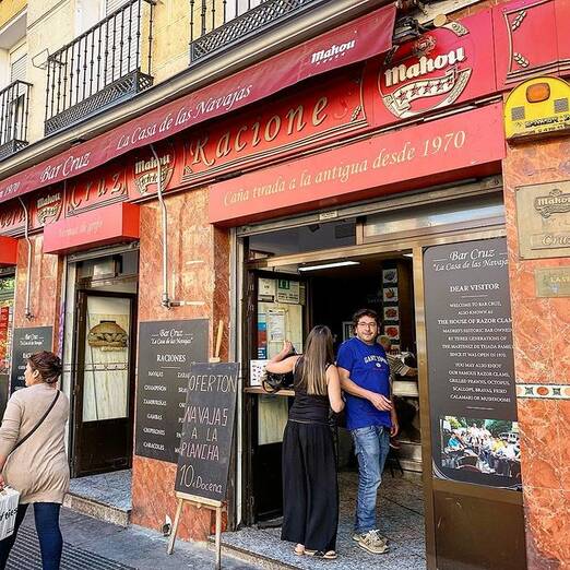 Ruta de bares y tapas por el Rastro de Madrid