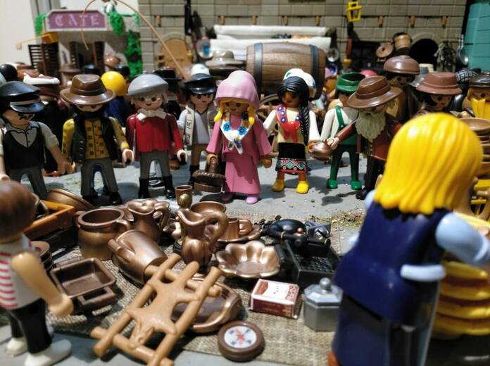 Playmobil protagoniza la exposición 'Historias de Madrid con clicks'