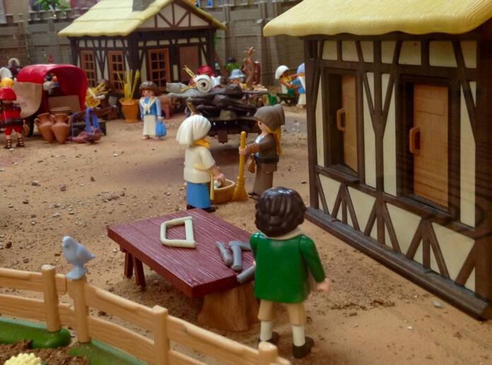 Playmobil protagoniza la exposición 'Historias de Madrid con clicks'