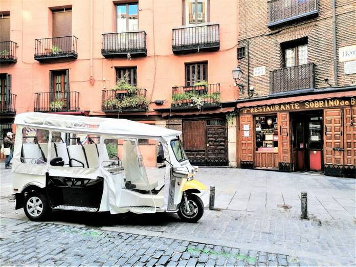 Tu Tuk Tuk: vive un paseo diferente por la ciudad de Madrid